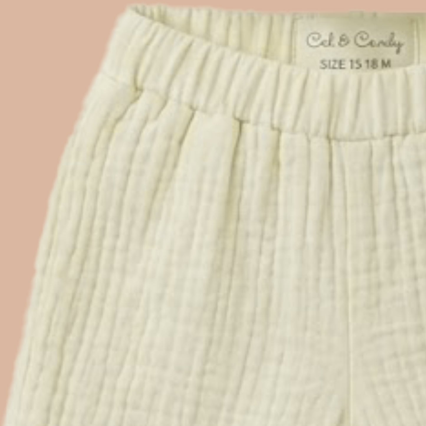 Summer Breeze Organic Muslin Jhabla Set Oversized Shirt with shorts