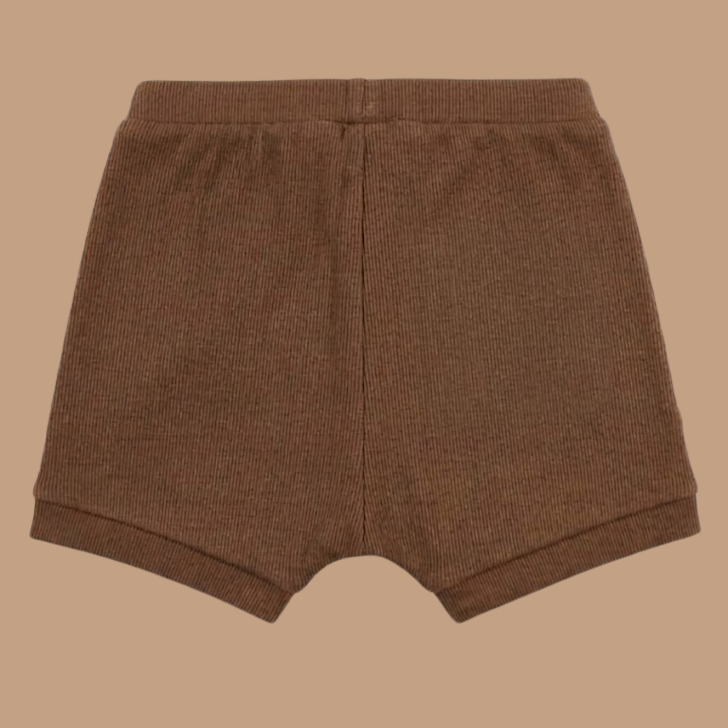 Chocolate Organic Drawstring Shorts