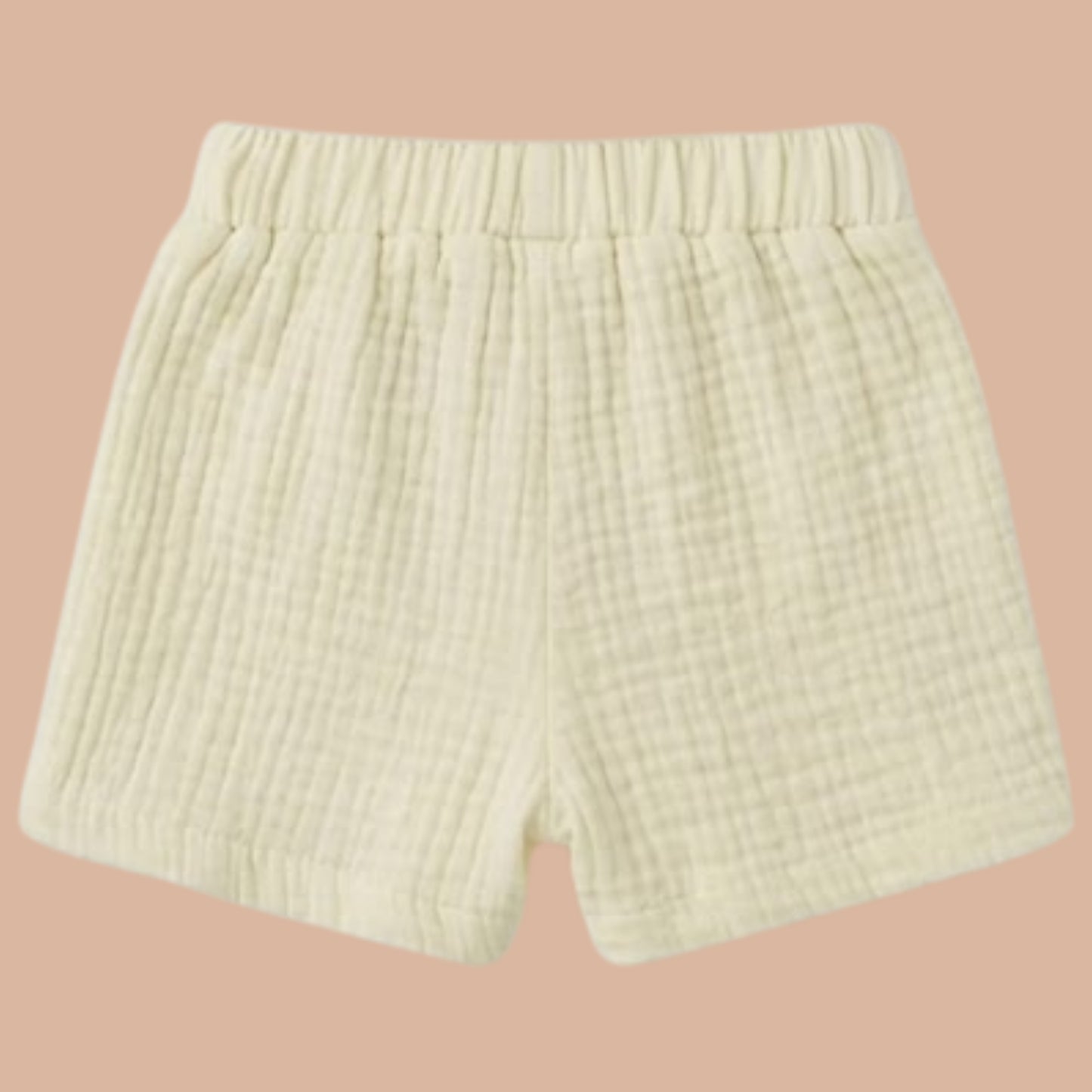 Summer Breeze Organic Muslin Jhabla Set Oversized Shirt with shorts
