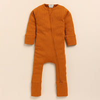 Load image into Gallery viewer, Rust Zip Suit

