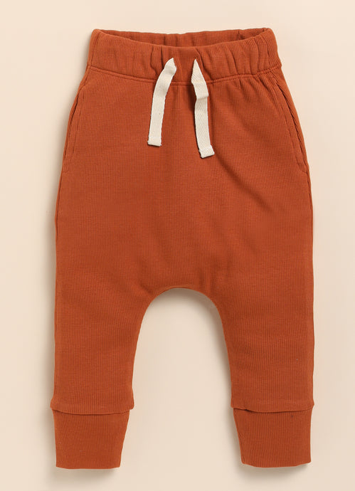 Ginger Organic Drawstring Pants for infants baby