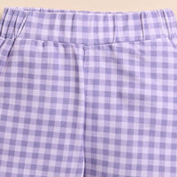 Load image into Gallery viewer, Order Orchid Gingham Organic Leggings
