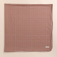 Load image into Gallery viewer, Ginger Gingham Organic Swaddle Wrap
