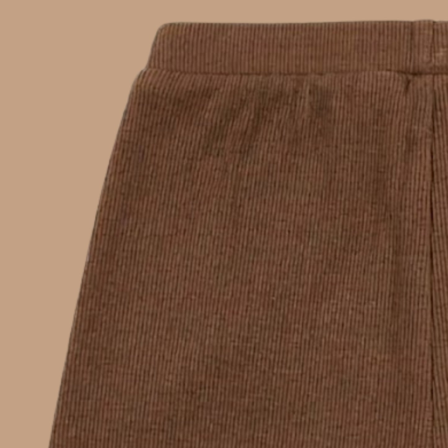 Chocolate Organic Drawstring Shorts