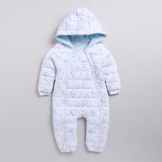Buy Constellation Bear Baby Boys and Girls Quilted Sleepsuit or snowsuit online
