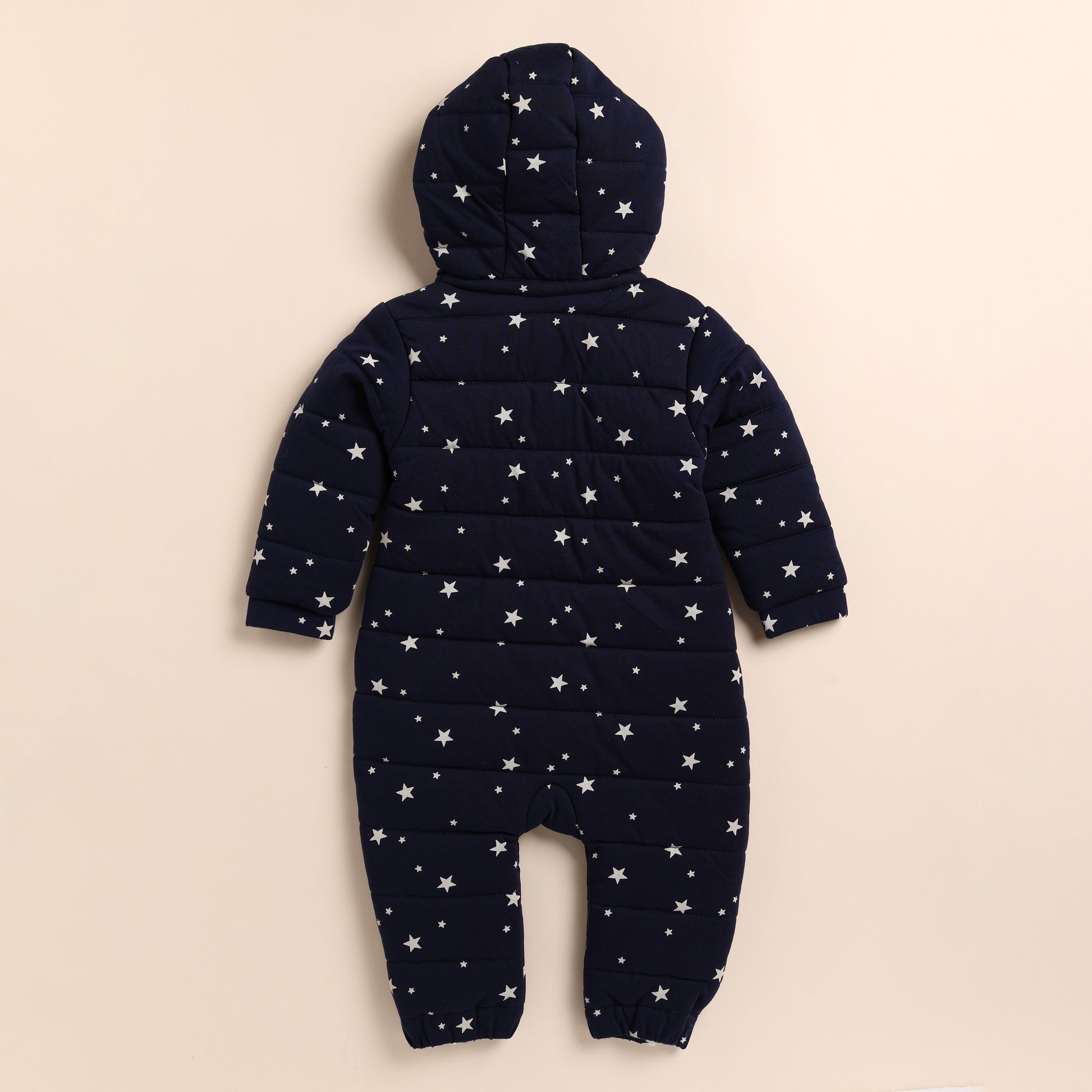 Buy Navy Star Baby boys and girls Quilted Sleep Suit Online
