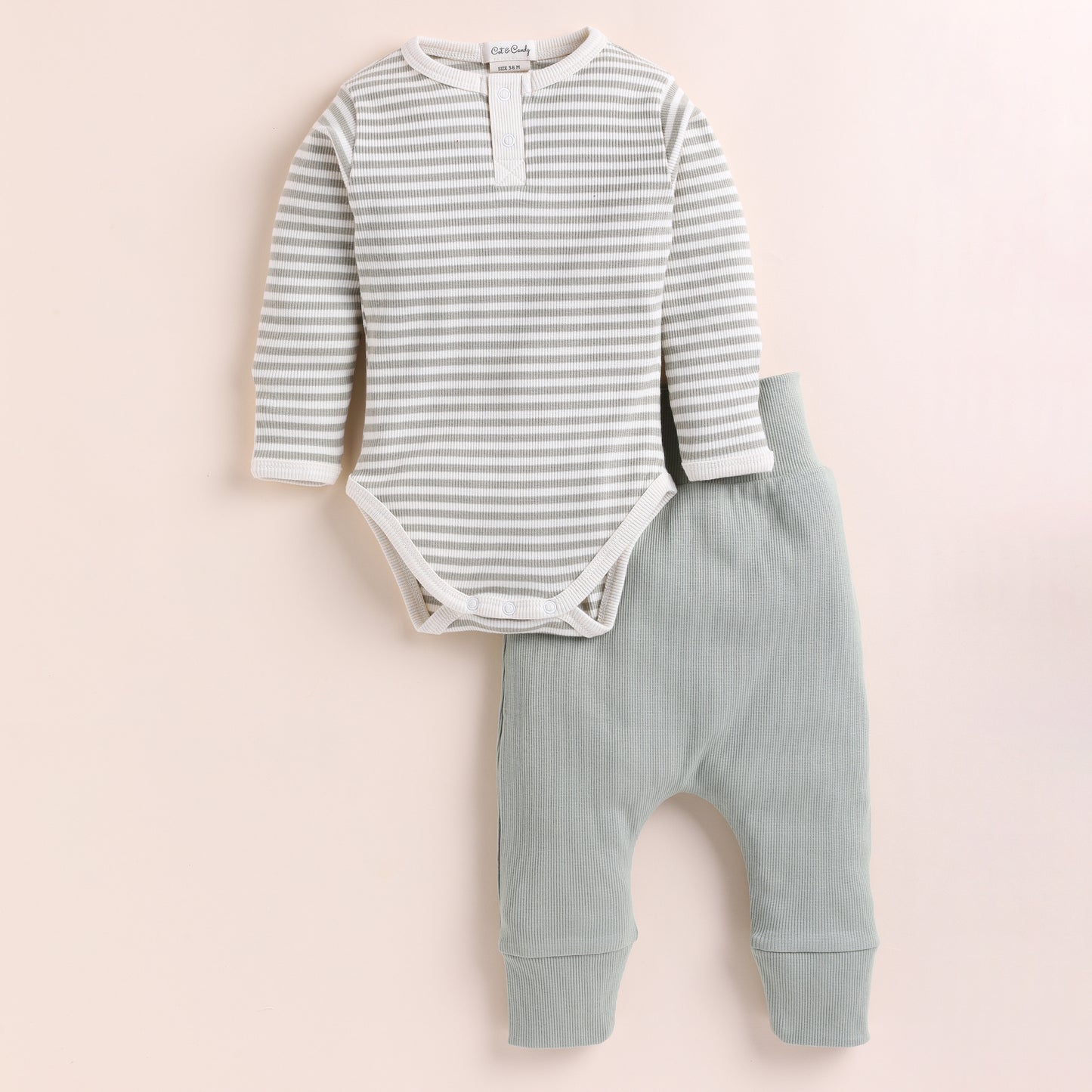 SET BODYSUIT AND LEGGINGS STRIPES - Pack of 2