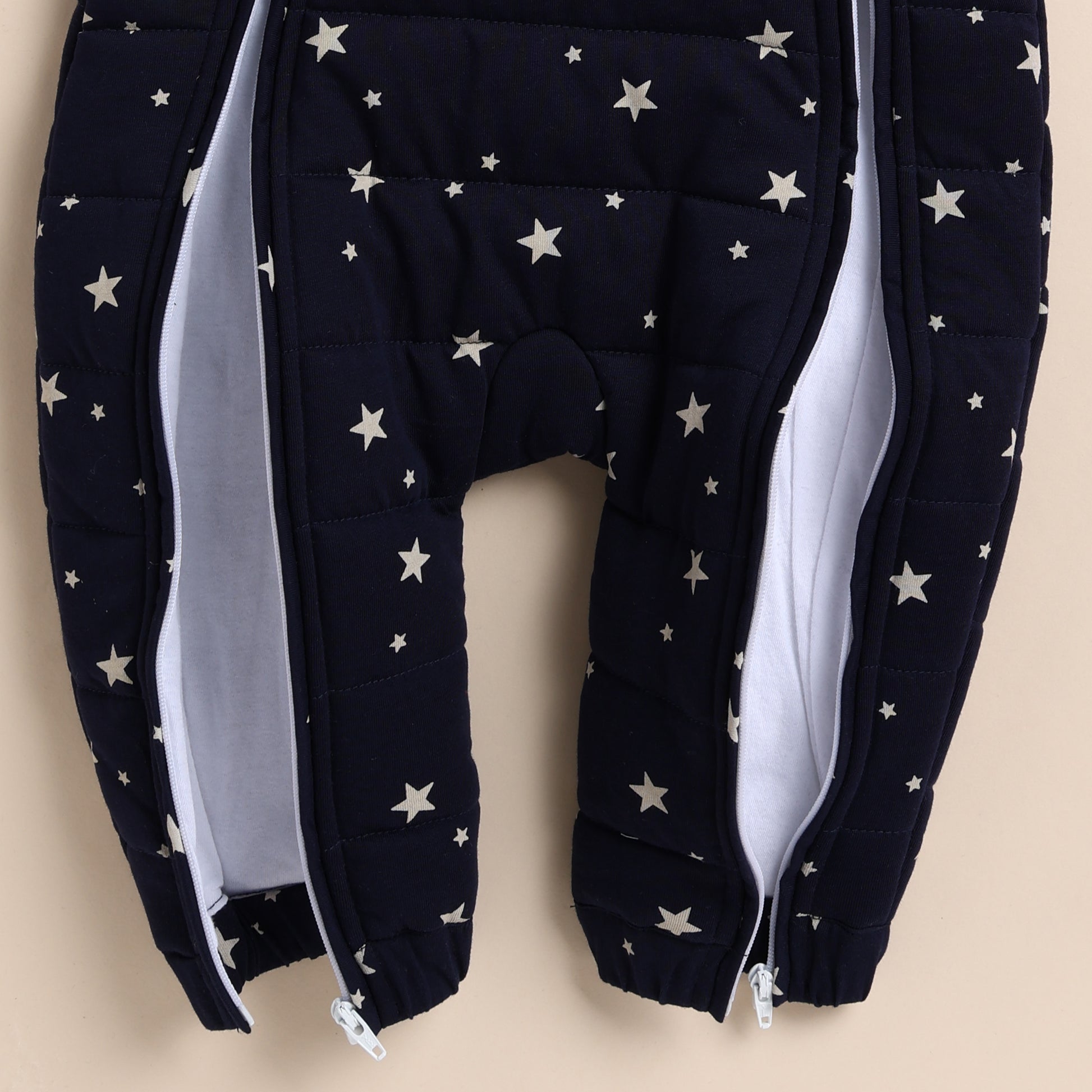 Buy Navy Star toddler boys and girls Quilted Sleep Suit Online