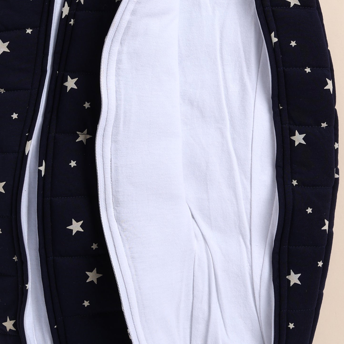 Buy Navy Star Quilted Sleep Suit for newborn baby boys and girls