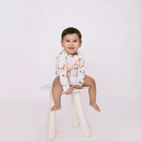 Load image into Gallery viewer, Dora the Giraffe Collection Organic Short sleeve Bodysuit
