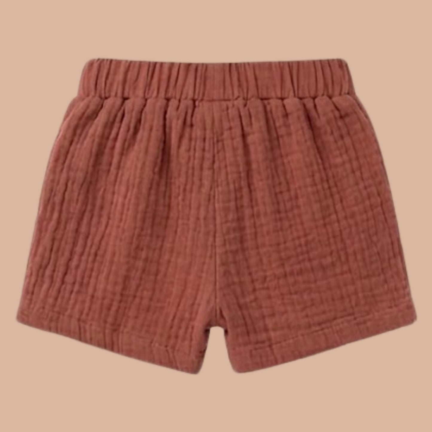 Picante Organic Muslin Jhabla Set Oversized Shirt with shorts
