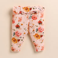 Load image into Gallery viewer, Order Flora Organic Frill Leggings for your 6-12 months baby - CotandCandyBaby
