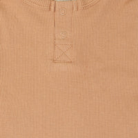 Load image into Gallery viewer, Long Sleeve Bodysuit Camel
