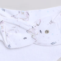 Load image into Gallery viewer, Order Constellation Bear Organic Dribble Bib for your 0-6 months baby - CotandCandyBaby
