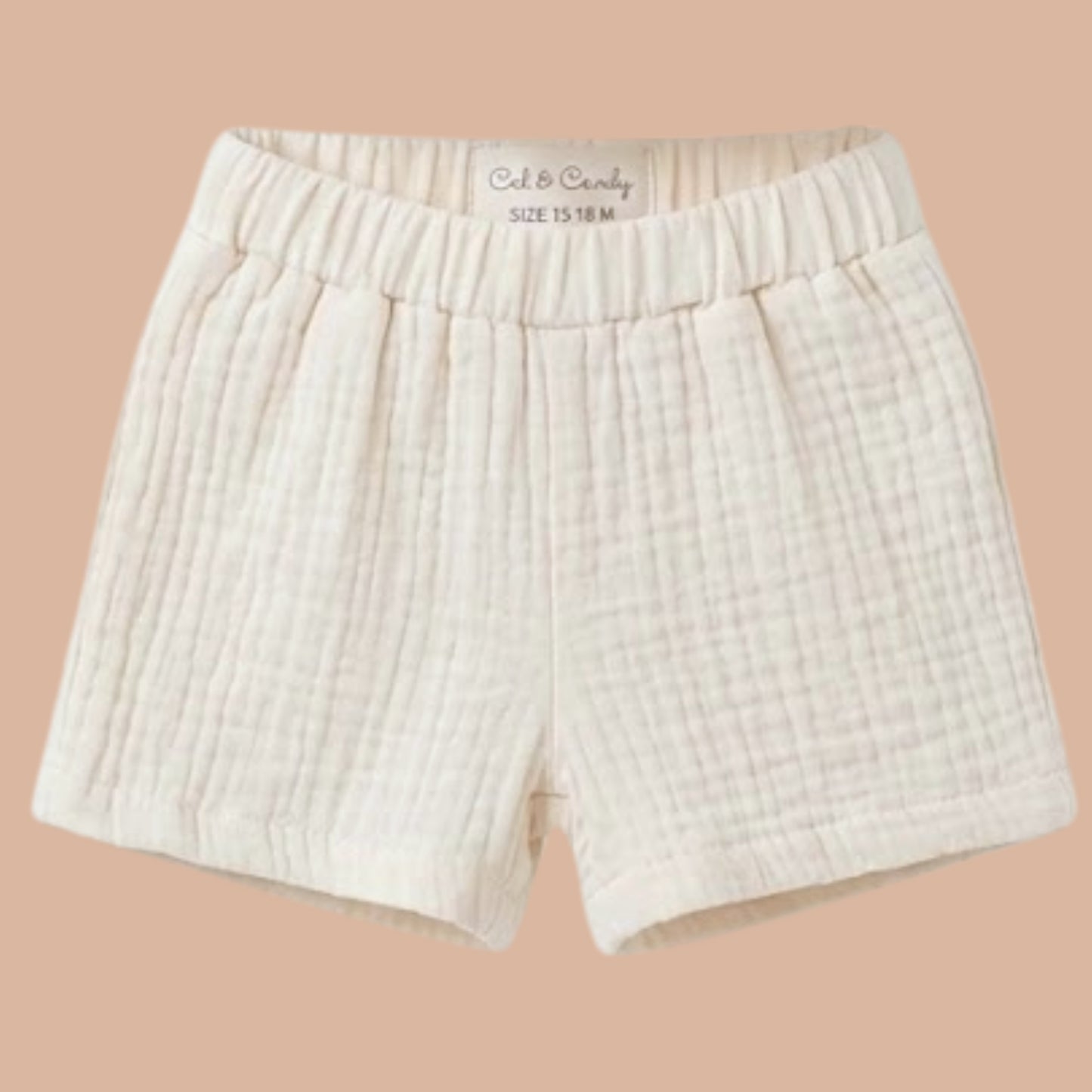 Milk Organic Muslin Jhabla Set Oversized Shirt with shorts