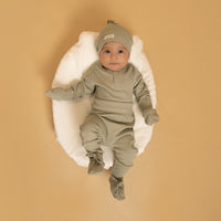 Load image into Gallery viewer, Sage Organic Baby Booties
