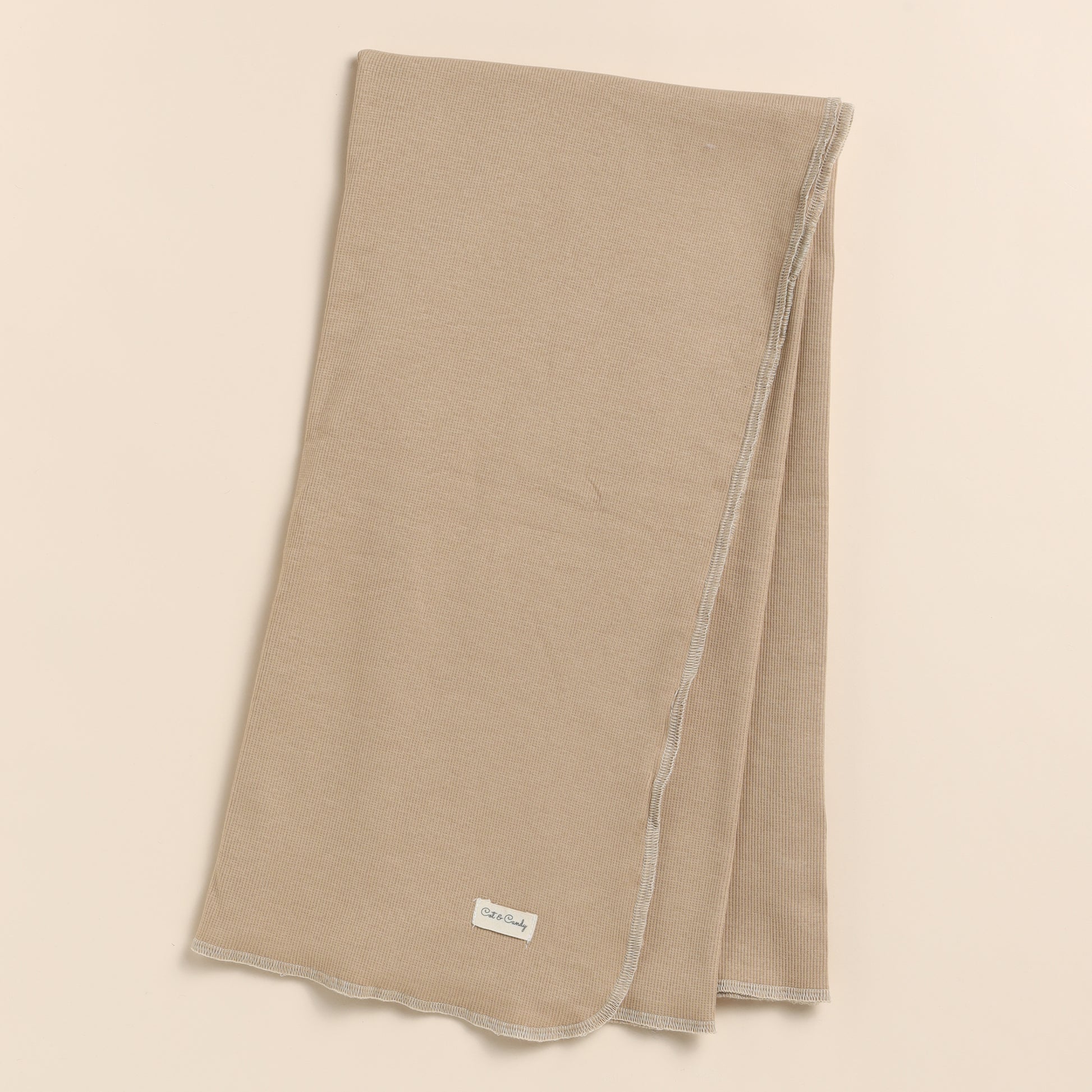 Latte Organic Rib Swaddle Wrap for newborn baby