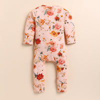 Load image into Gallery viewer, Find Flora Organic Frill Zipsuit for your 12-18 months baby - CotandCandyBaby
