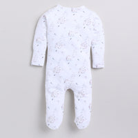 Load image into Gallery viewer, Find Constellation Bear Organic Footed Sleepsuit for your 12-18 months baby - CotandCandyBaby
