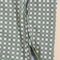 Load image into Gallery viewer, Mineral Gingham Organic Zipsuit
