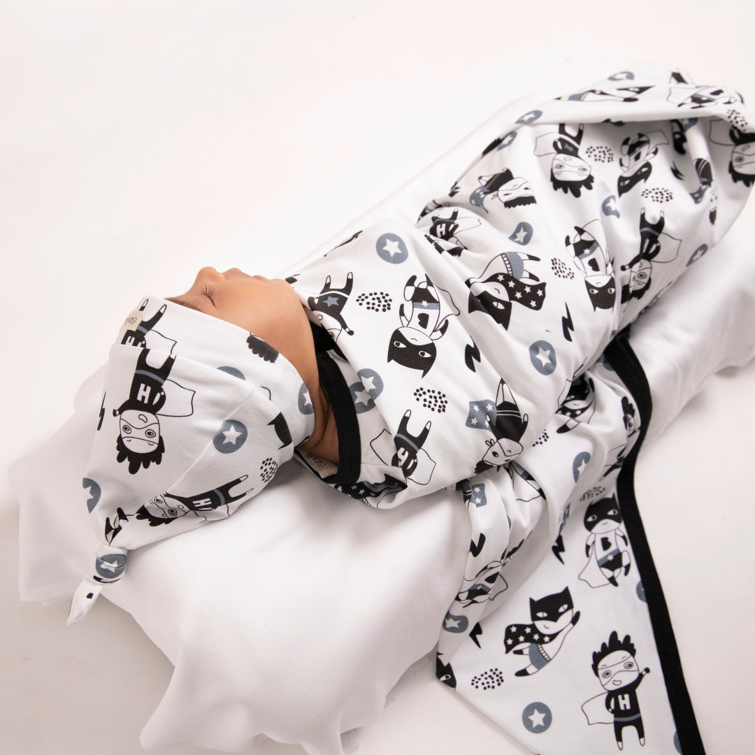 Superhero Collection Organic Jersey Swaddle Wrap
