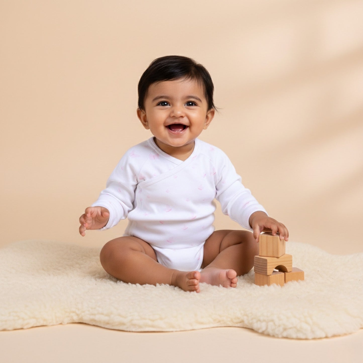 Koala + Butterfly Print Organic Kimono Bodysuit - Pack Of 2