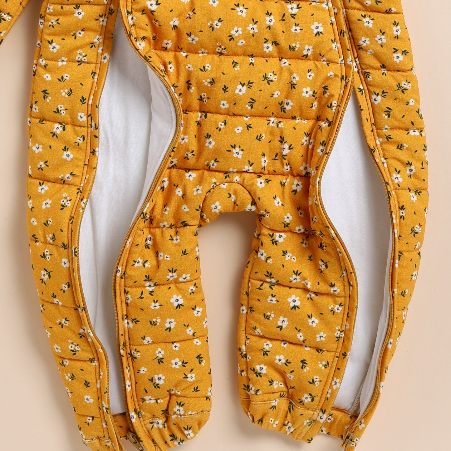 Buy Vintage Floral Quilted Sleepsuit for infant baby boys and girls