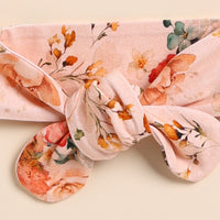 Load image into Gallery viewer, Order Flora Organic Head Band for your 0-6 months baby - CotandCandyBaby
