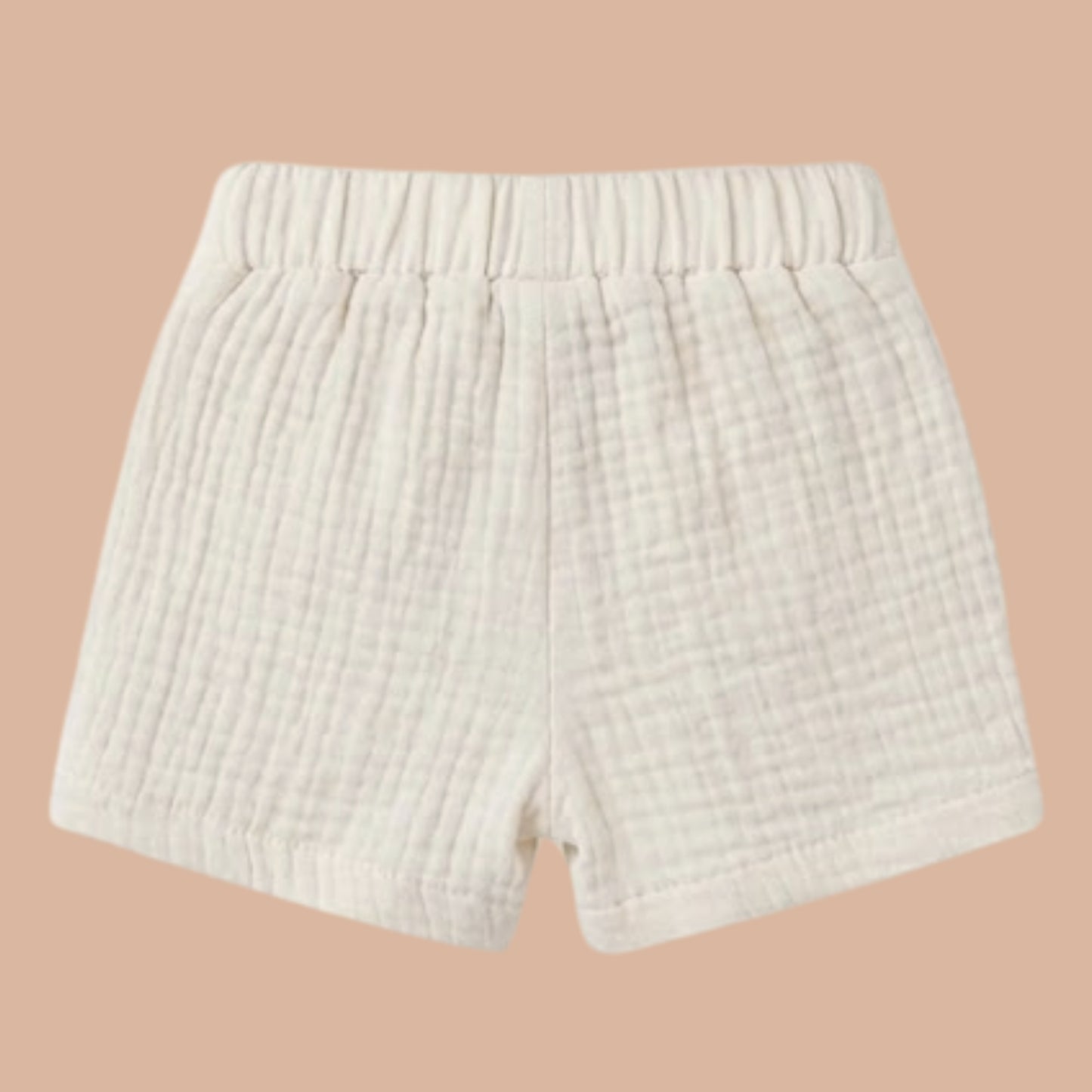 Milk Organic Muslin Jhabla Set Oversized Shirt with shorts