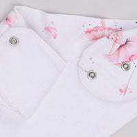 Load image into Gallery viewer, buy ballerina collection soft organic cotton dribble bibs
