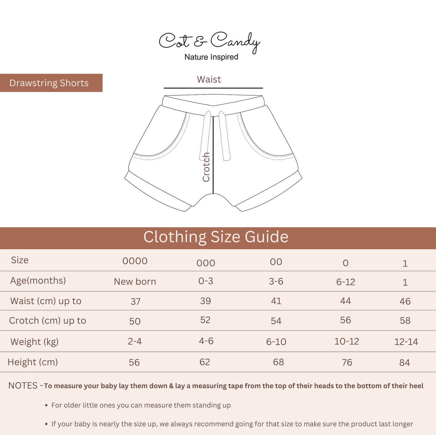 Sage Organic Drawstring Shorts