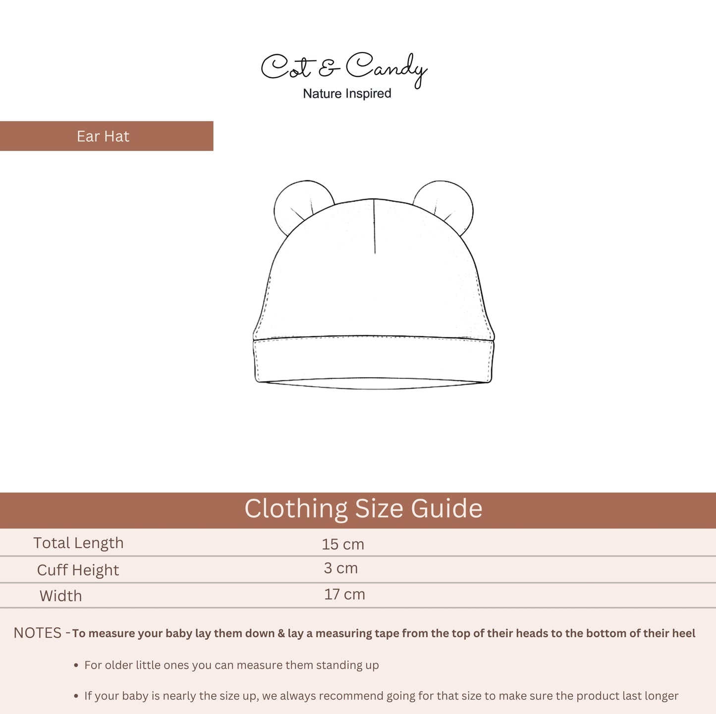 Tiny Twinkle Organic Ear Hat