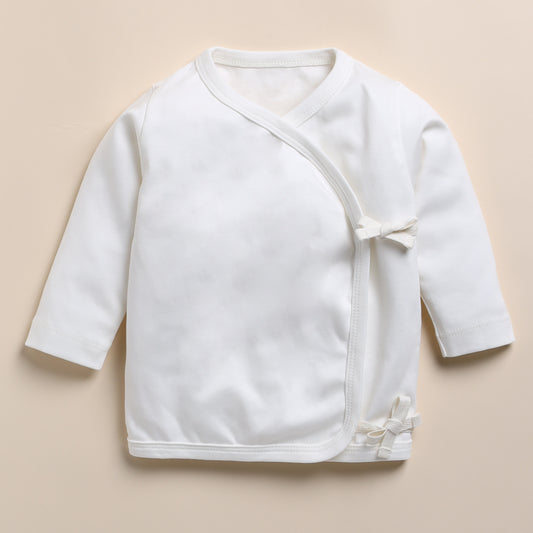 Ecru Organic Kimono Top