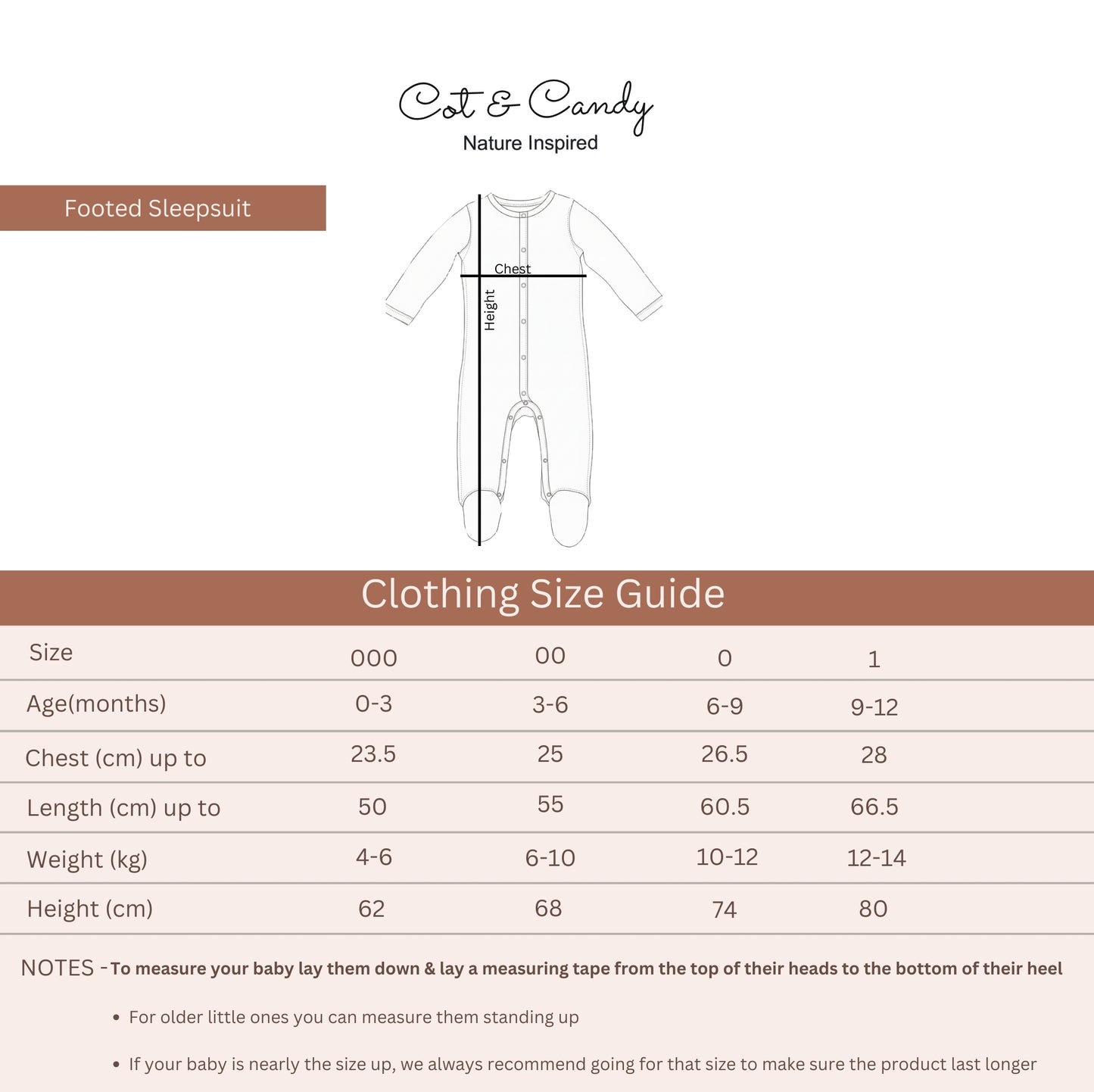 Little Roar Organic Footed Sleepsuit With Snap