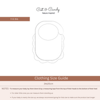 Load image into Gallery viewer, Buy Flora Organic Dribble Bib for your newborn to 6 months baby - CotandCandyBaby
