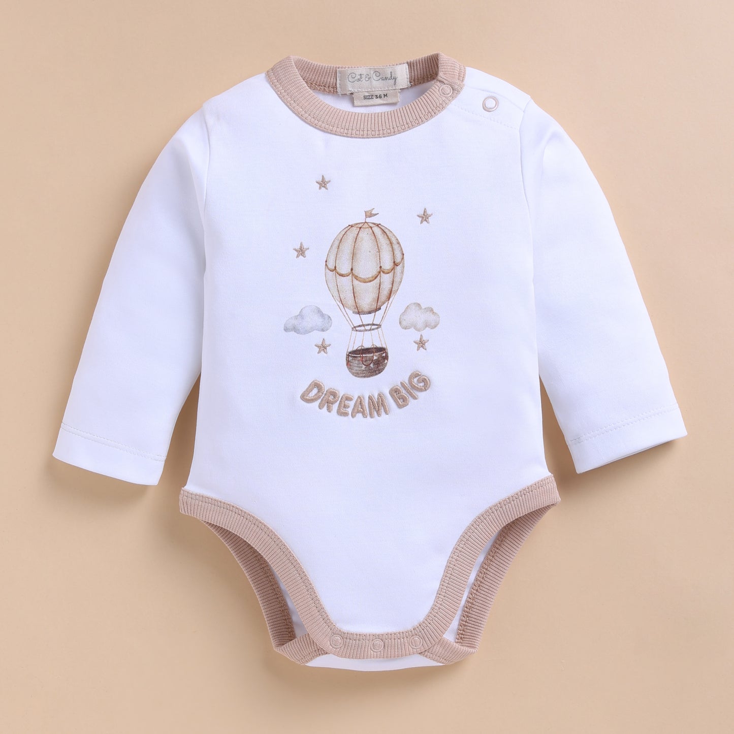 Balloon Pop Organic Long Sleeve Bodysuit