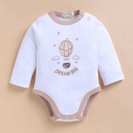 Balloon Pop Organic Long Sleeve Bodysuit
