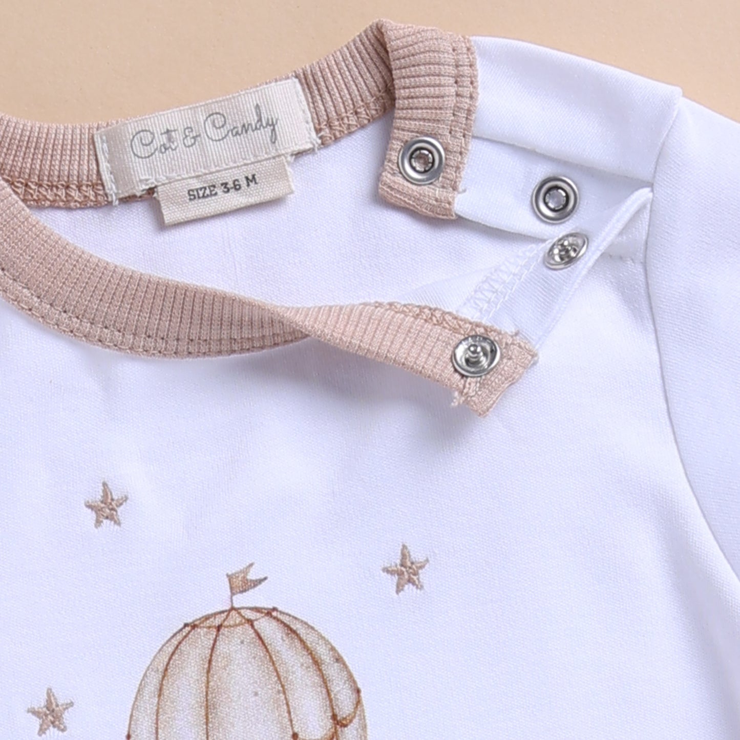 Balloon Pop Organic Long Sleeve Bodysuit