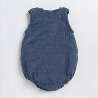 Load image into Gallery viewer, Muslin Bodysuit - Navy
