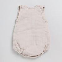 Load image into Gallery viewer, Muslin Bodysuit - Oatmeal
