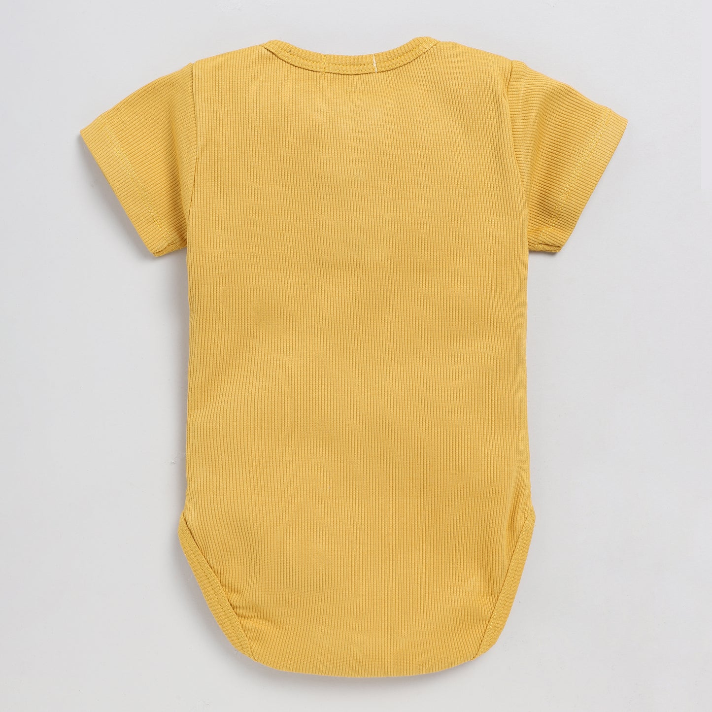 Mustard Organic Short sleeve Bodysuit