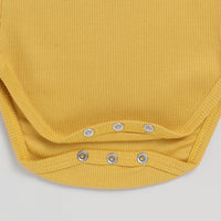 Load image into Gallery viewer, Short sleeve Bodysuit - Mustard
