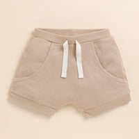 Load image into Gallery viewer, Latte Organic Drawstring Shorts
