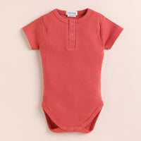Load image into Gallery viewer, Short Sleeve Bodysuit - Berry
