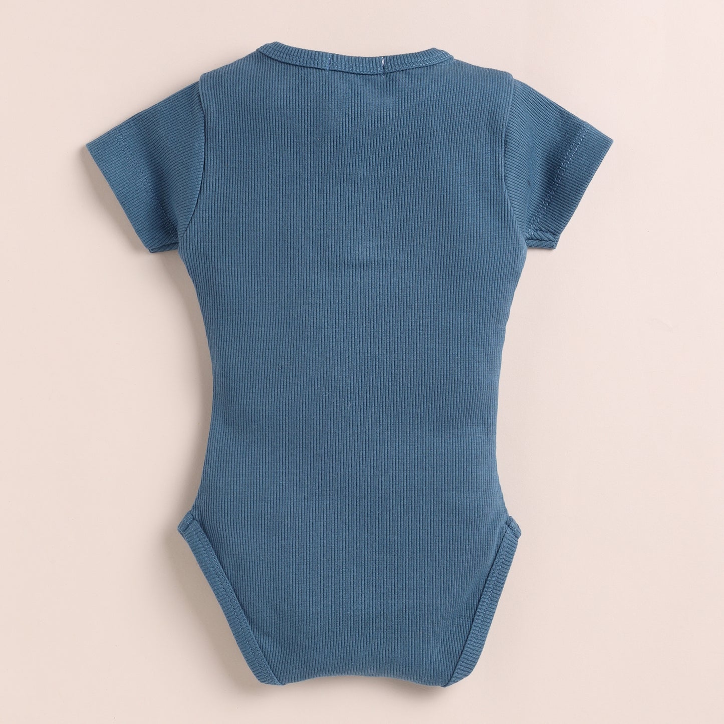 Denim Organic Short Sleeve Bodysuit