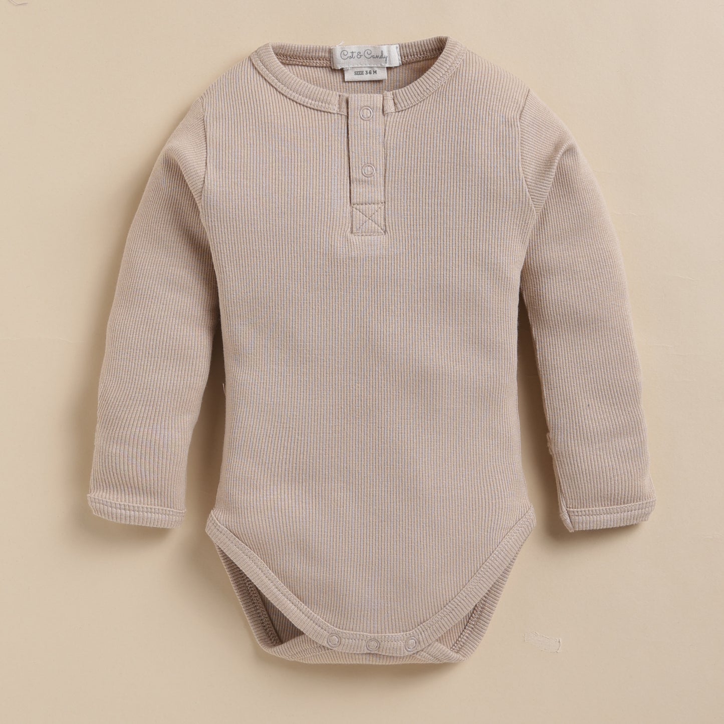 Picante + Latte Organic Long Sleeve Bodysuit