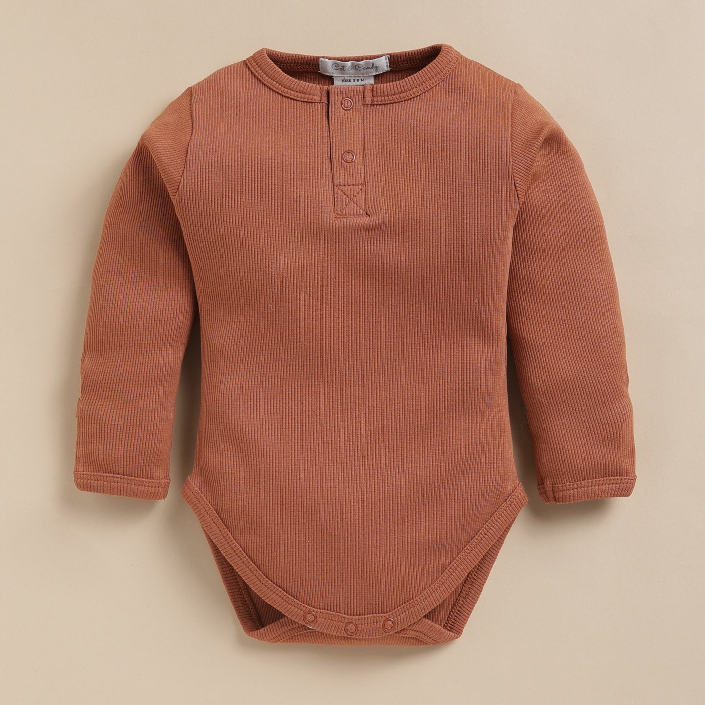 Oatmeal + Ginger Organic Long Sleeve Bodysuit