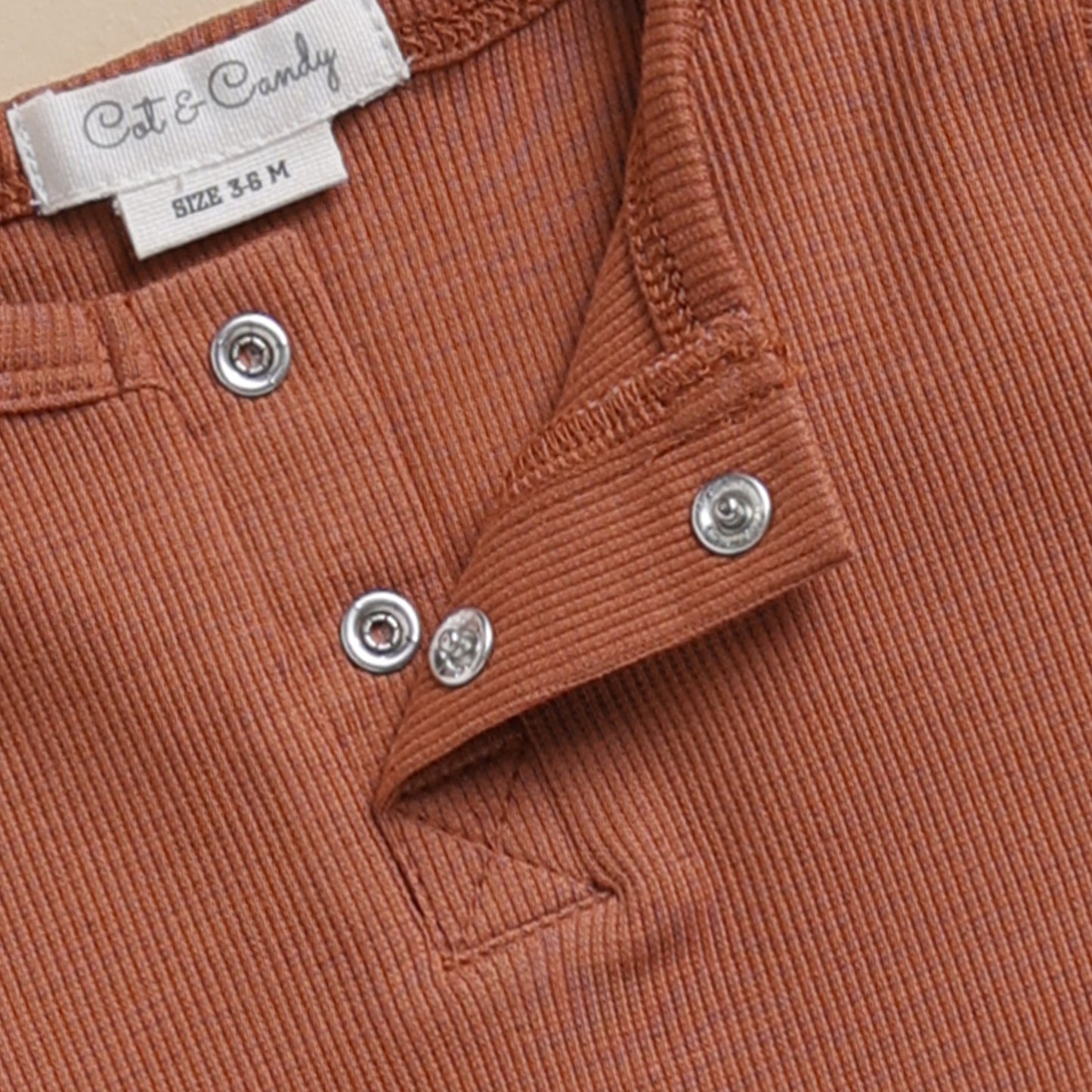 Oatmeal + Ginger Organic Long Sleeve Bodysuit