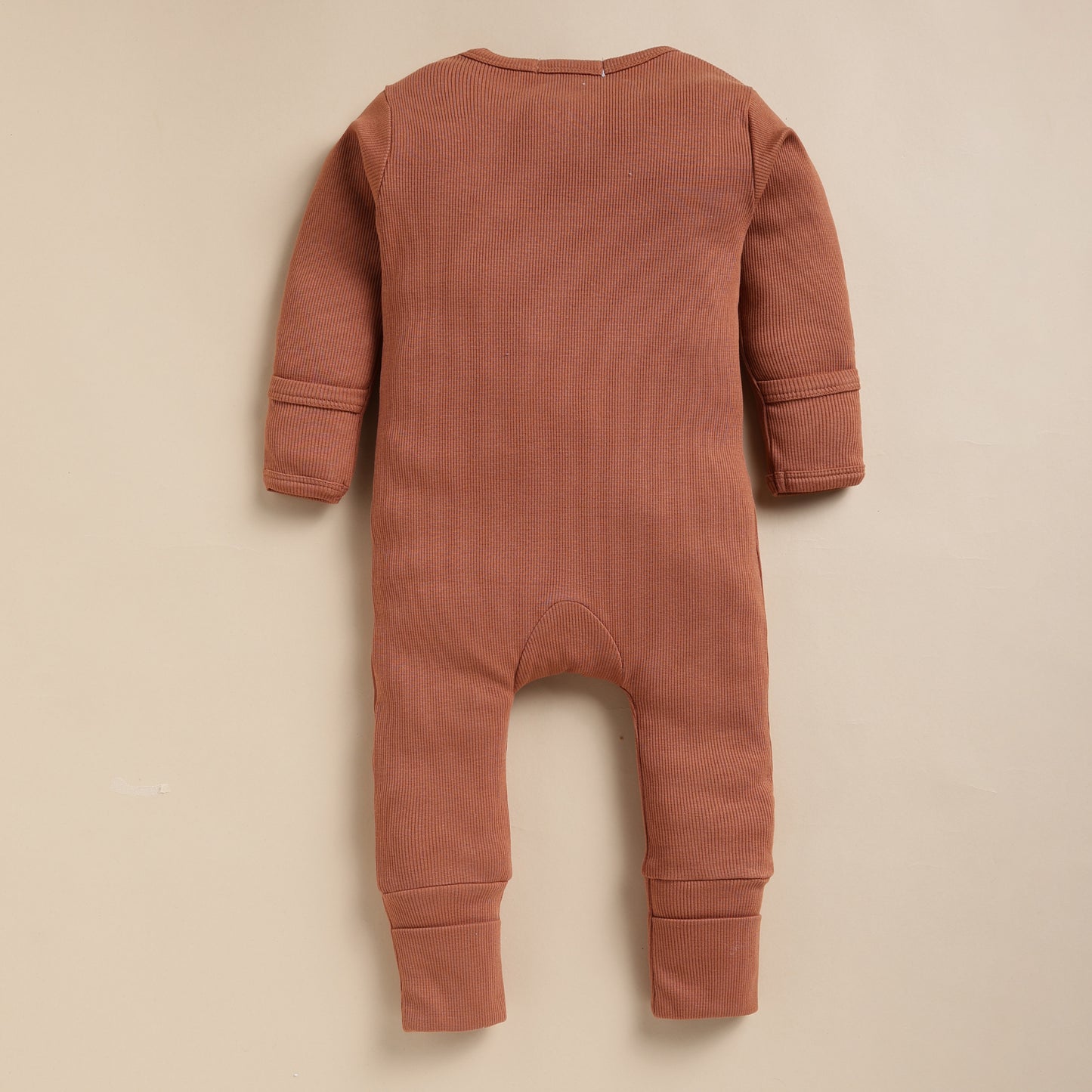 Oatmeal + Ginger Organic Zipsuit