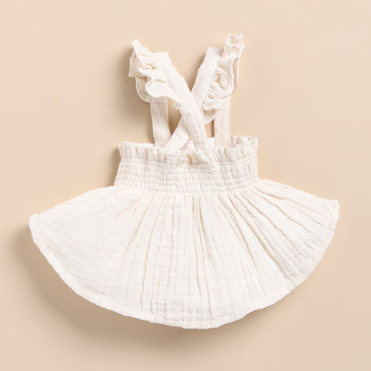Milk Organic Muslin Sleeveless Frill Top